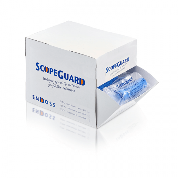 Spenderverpackung für Distalschutz-Schwamm medium blau